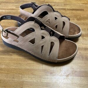Barefoot Freedom leather sandals - Sandy 10WW